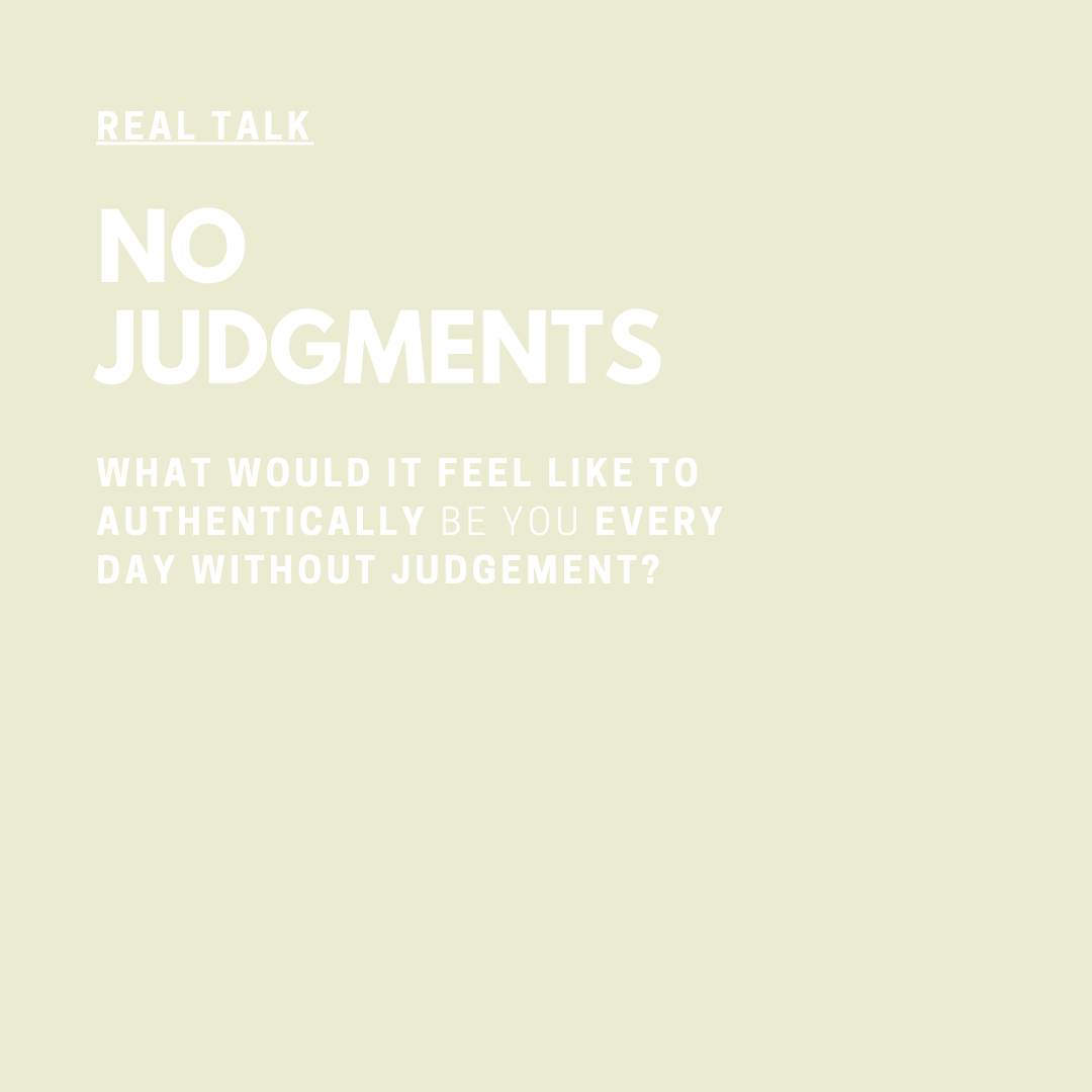 Real Talk Audio Series with Coach Jessica Elliott No Judgments
